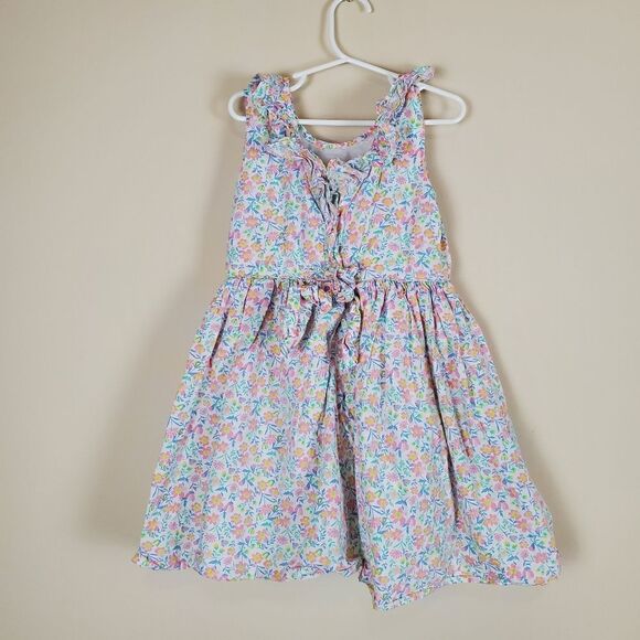 Tommy Bahama Floral Petticoat Bow In Back Dress Size 8 - Picture 4 of 9
